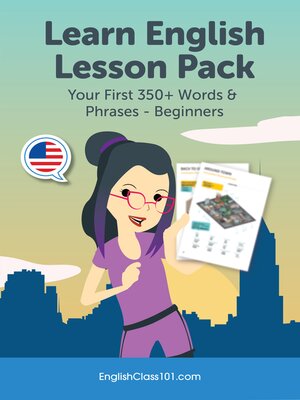 cover image of Learn English Lesson Pack: Your First 350+ Words & Phrases - Beginners